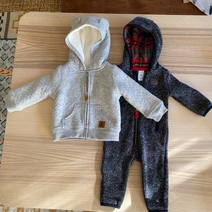Carter’s Hoodie Set 6m